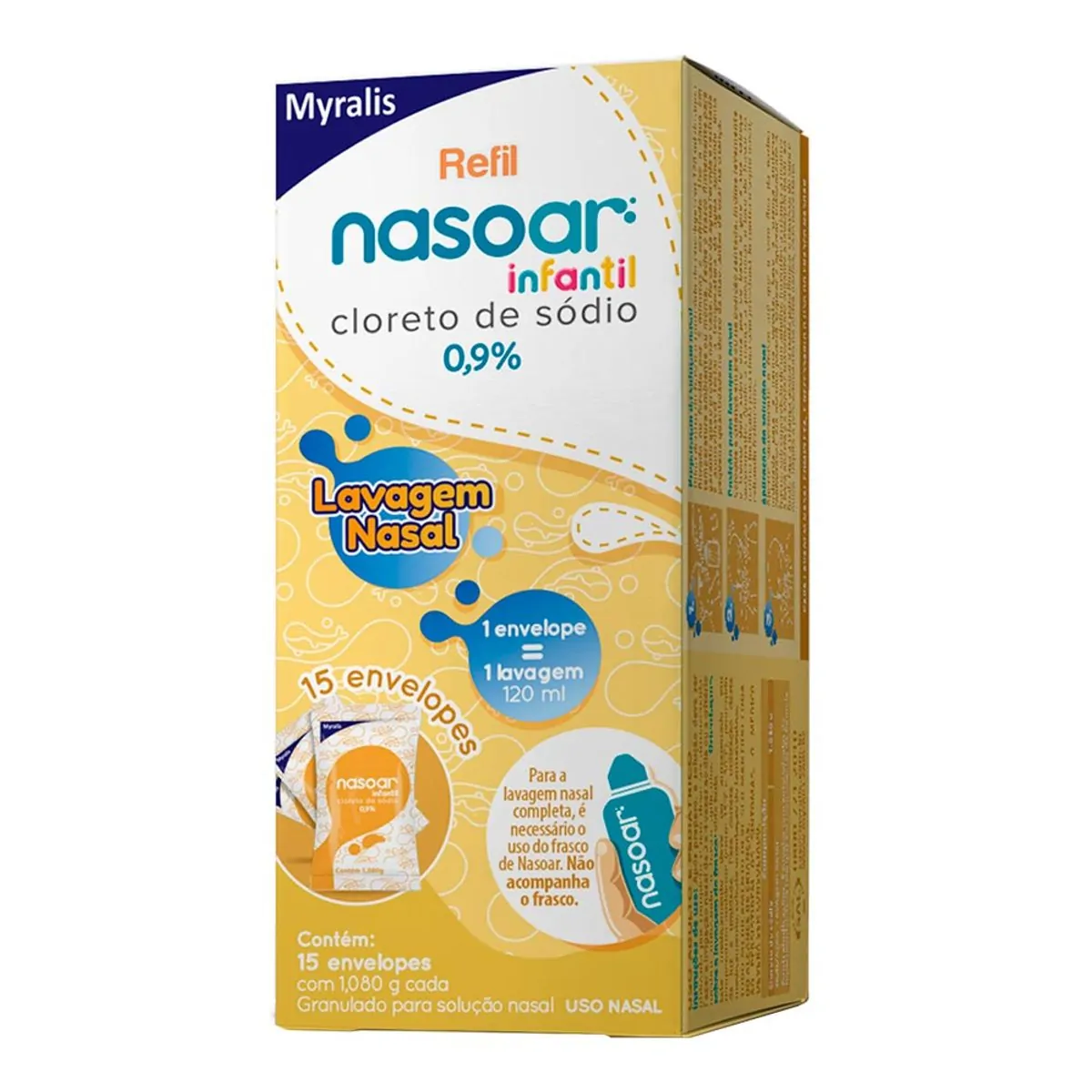 NASOAR INFANTIL REFIL COM 15 ENVELOPES