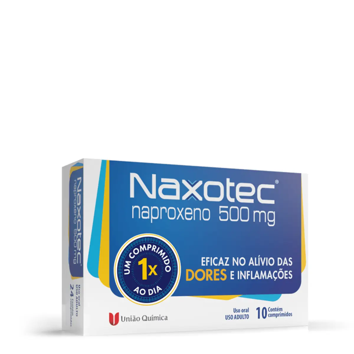 Thumbnail de NAXOTEC 500MG UNIAO QUIMICA COM 10 COMPRIMIDOS