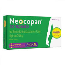 NEOCOPAN COMPOSTO 10,0MG+250,0MG CAIXA COM 20 COMPRIMIDOS REVESTIDOS