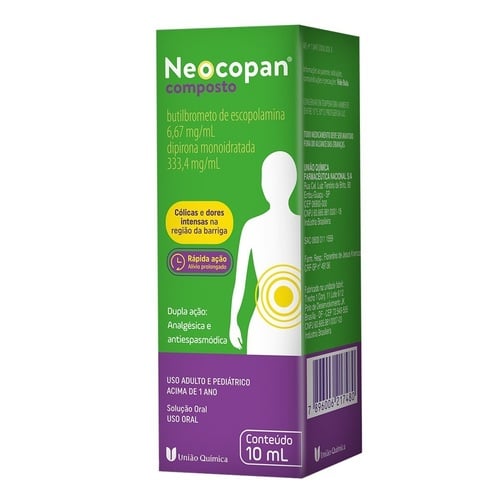 NEOCOPAN COMPOSTO 6,67MG+333,4MG/ML SOLUCAO ORAL GOTAS 10ML
