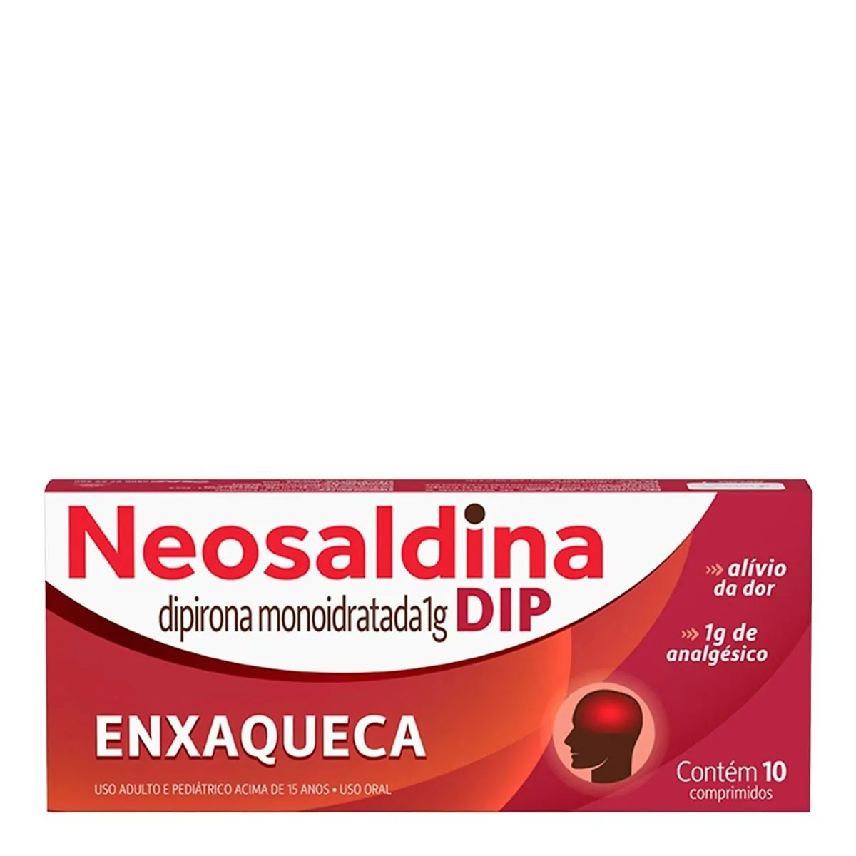 NEOSALDINA DIP 1G CAIXA COM 10 COMPRIMIDOS