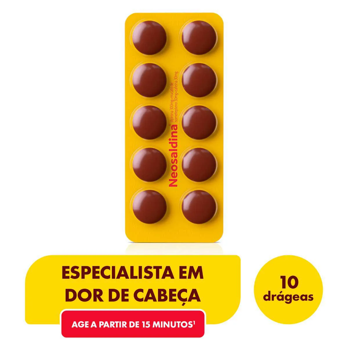 NEOSALDINA DRAGEAS CAIXA COM 240 DRAGEAS