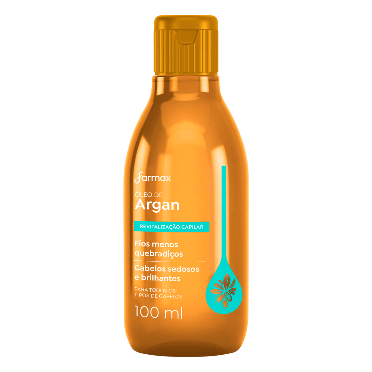 OLEO CAPILAR E CORPORAL FARMAX ARGAN 100ML