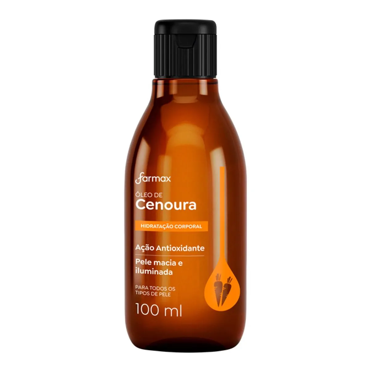 OLEO CAPILAR E CORPORAL FARMAX CENOURA 100ML