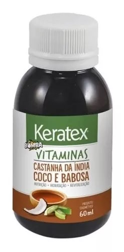 OLEO CAPILAR KERATEX BOMBA DE VITAMINAS 60ML