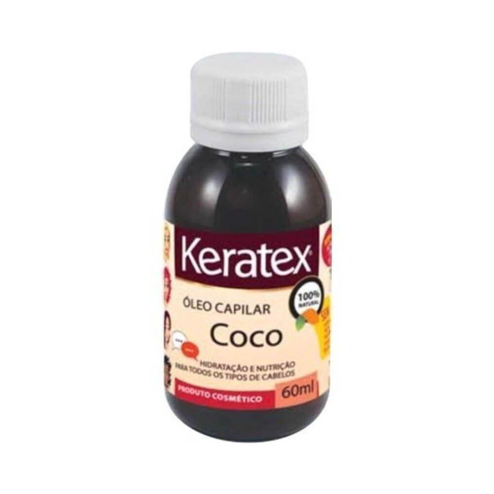 OLEO DE COCO CAPILAR KERATEX 60ML
