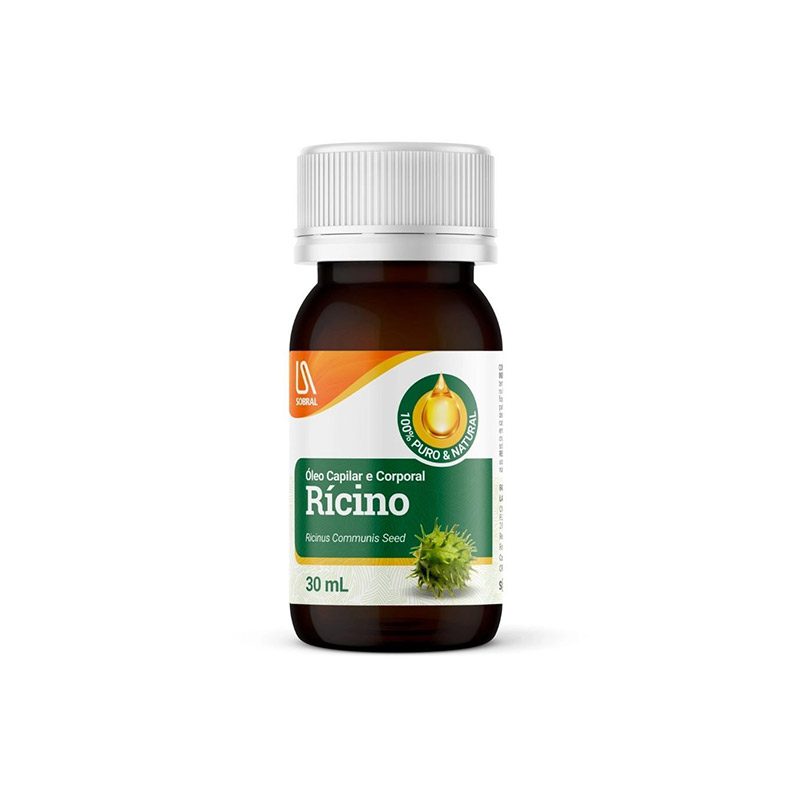 OLEO DE RICINO 100% SOBRAL 30ML