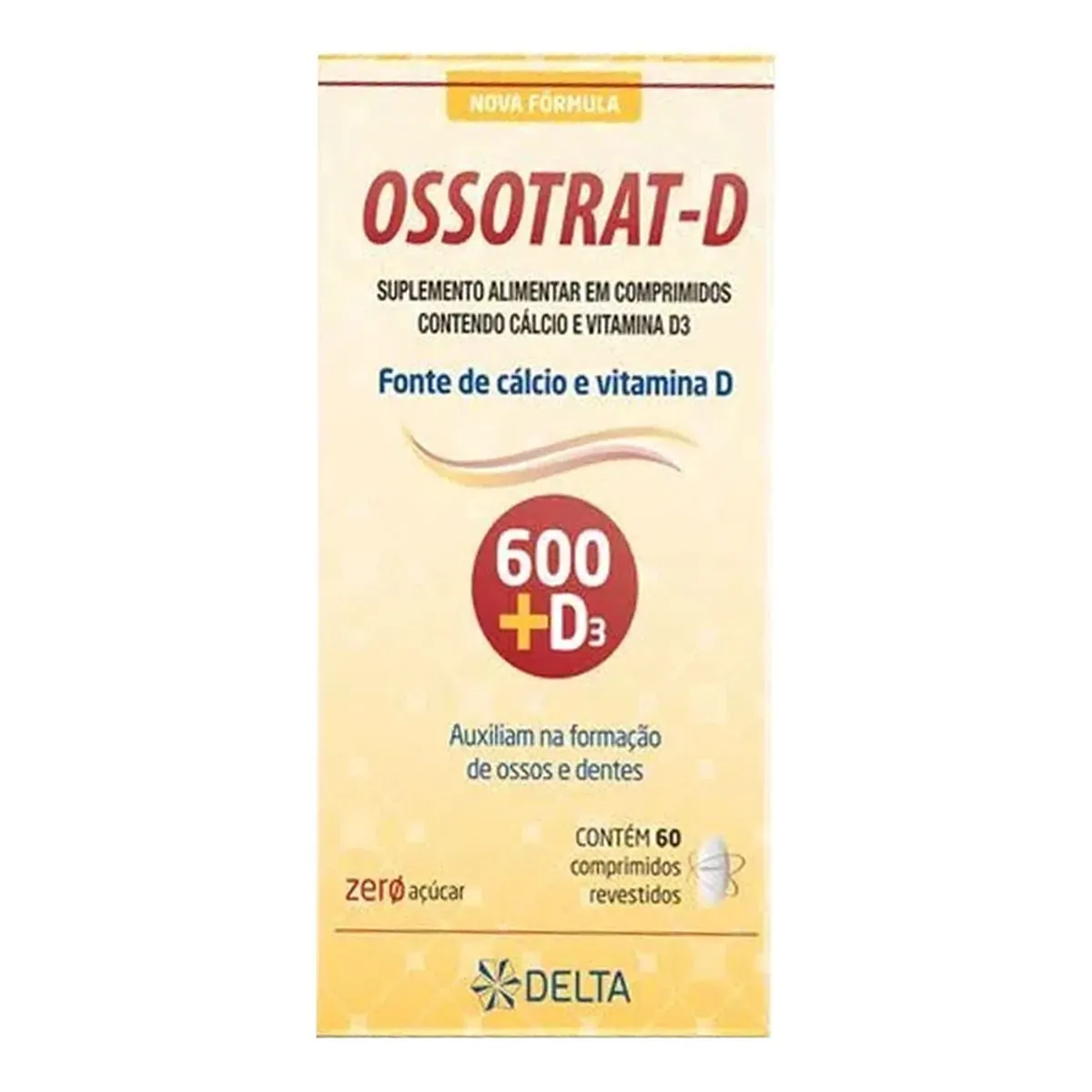 OSSOTRAT FRASCO COM 60 COMPRIMIDOS REVESTIDOS