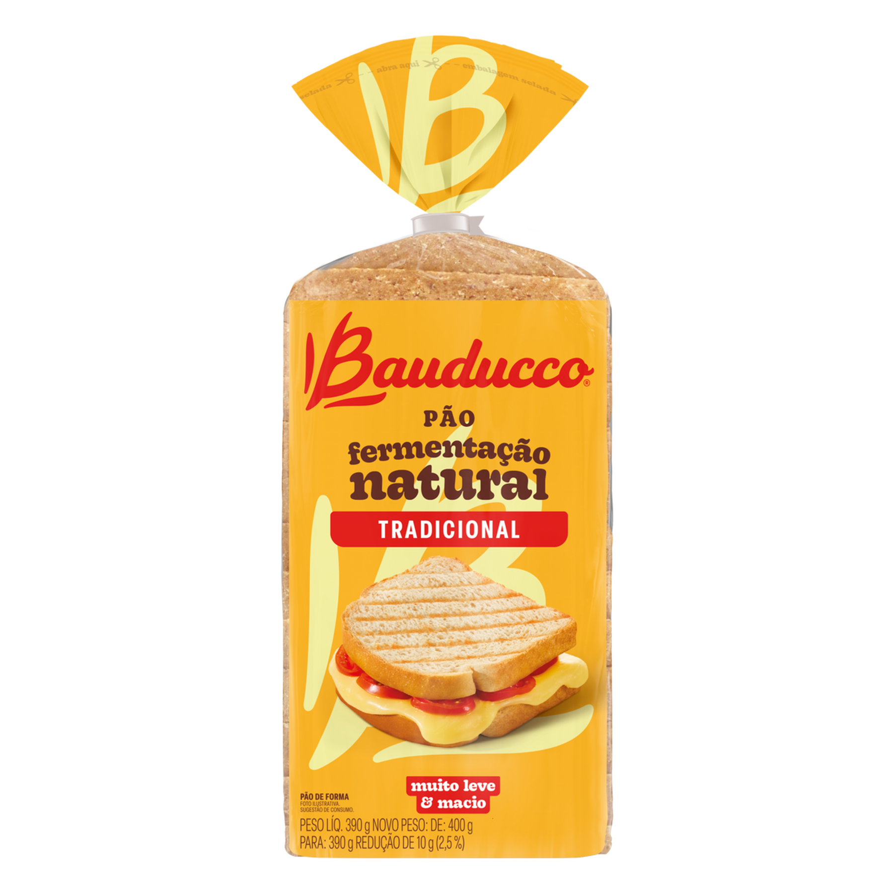 PANETTONE BAUDUCCO TRADICIONAL 390G