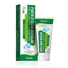 PASTA D'AGUA NATULAB MENTOLADA 80G