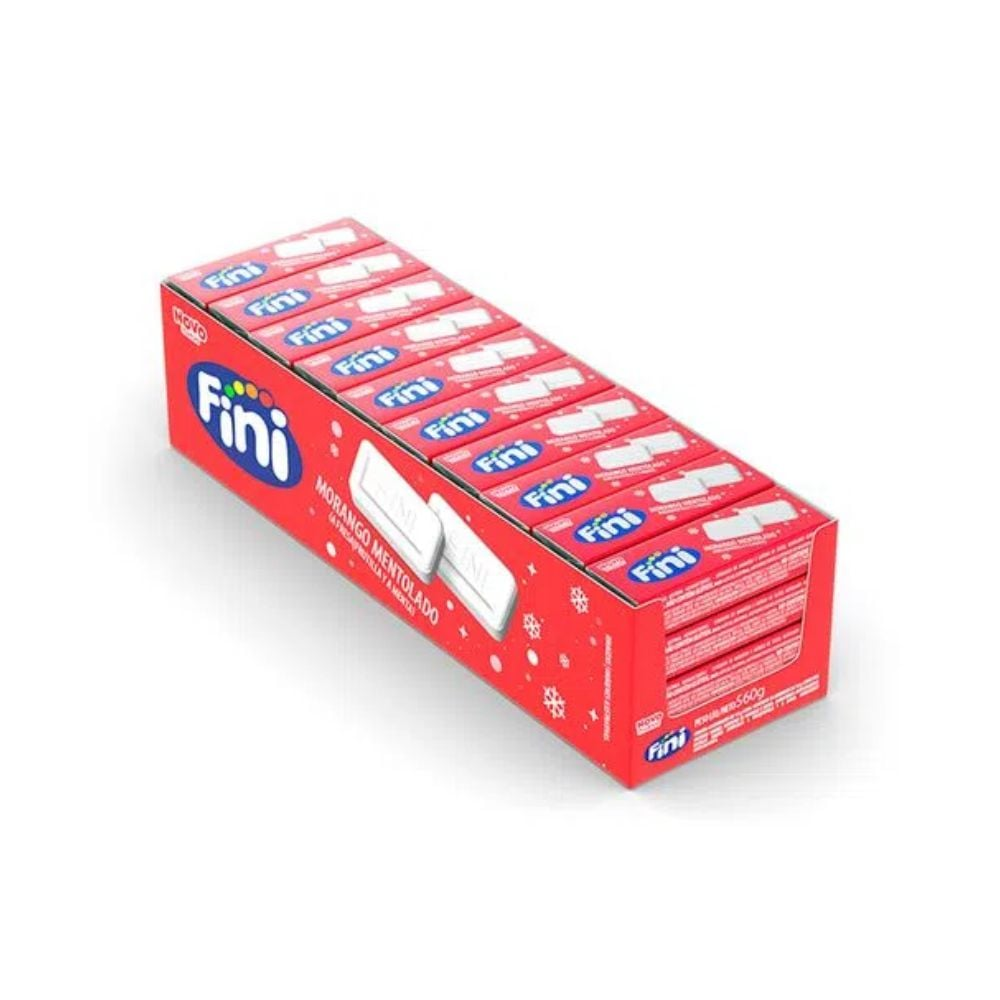 PASTILHA FINI MORANGO MENTOLADO 14G