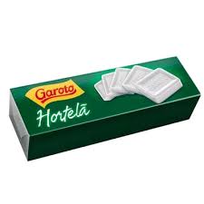 PASTILHA GAROTO SABOR HORTELA