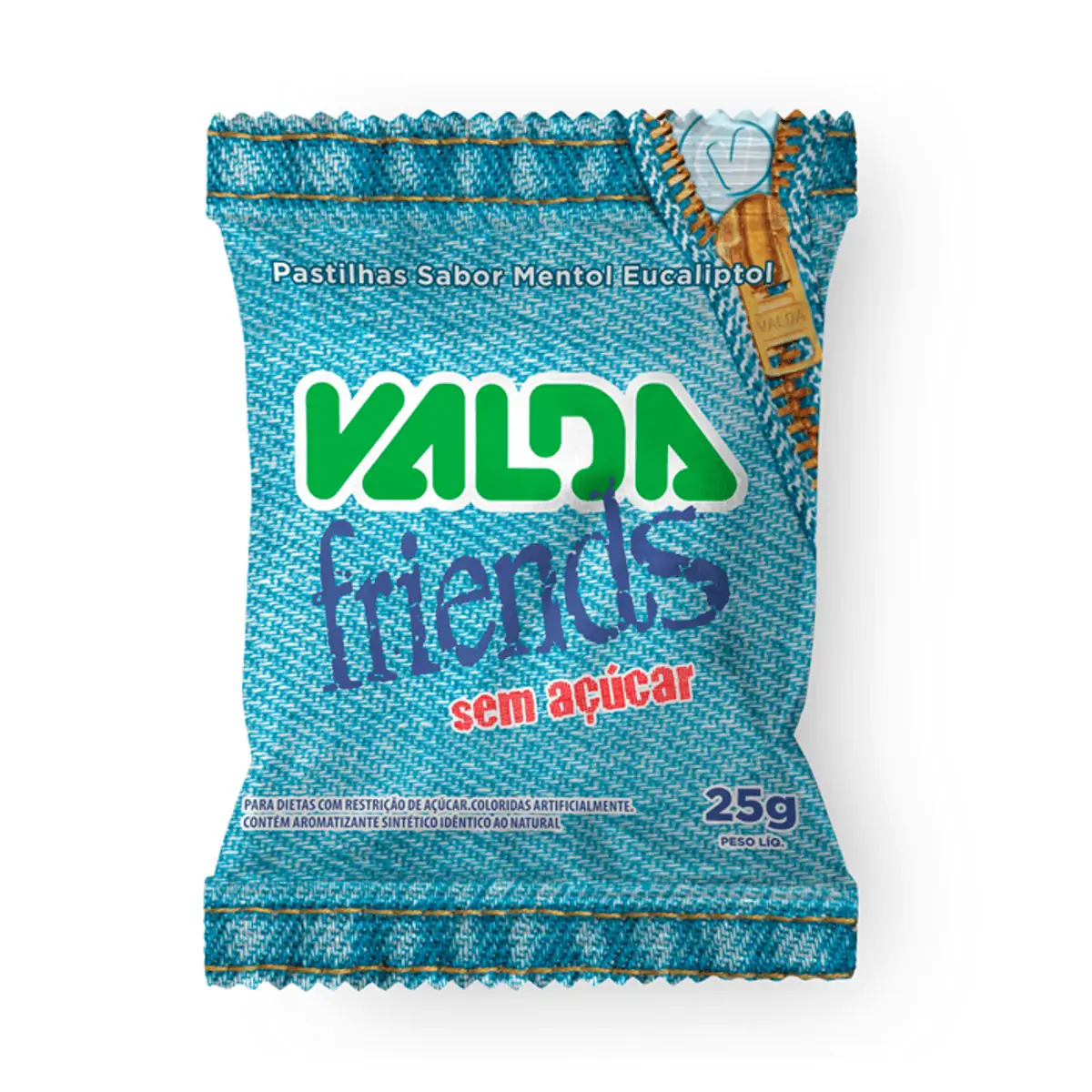 PASTILHA VALDA FRIENDS SACHE 25G