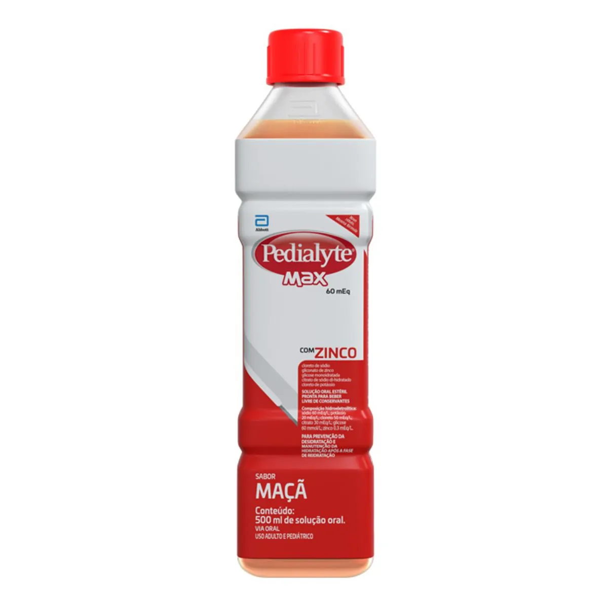 Thumbnail de PEDIALYTE MAX SOLUCAO ORAL SABOR MACA 500ML