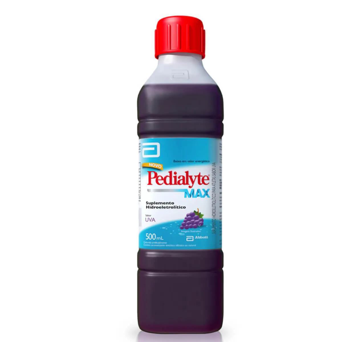 Thumbnail de PEDIALYTE MAX SOLUCAO ORAL SABOR UVA 500ML