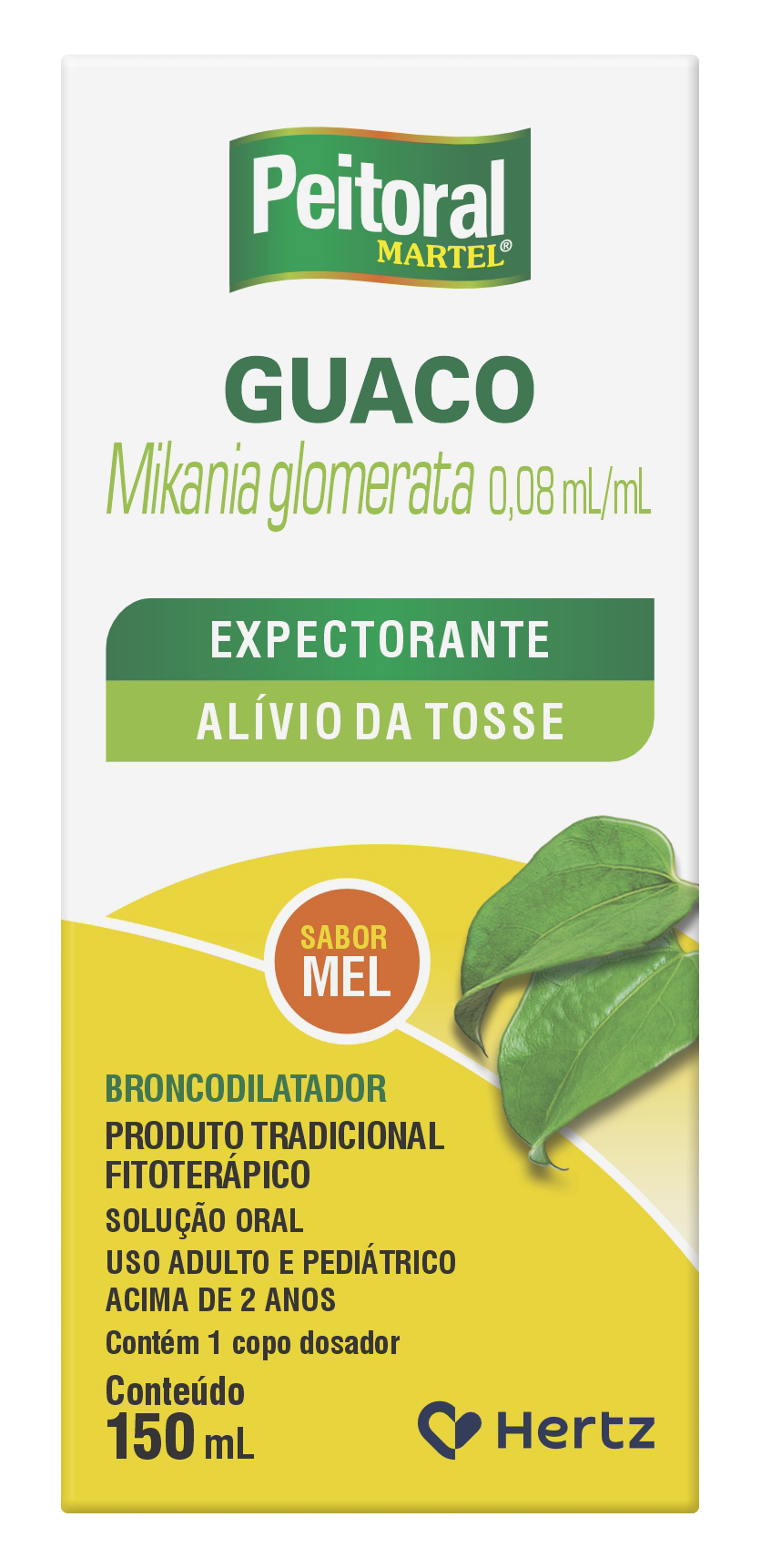 PEITORAL MARTEL GUACO 150ML