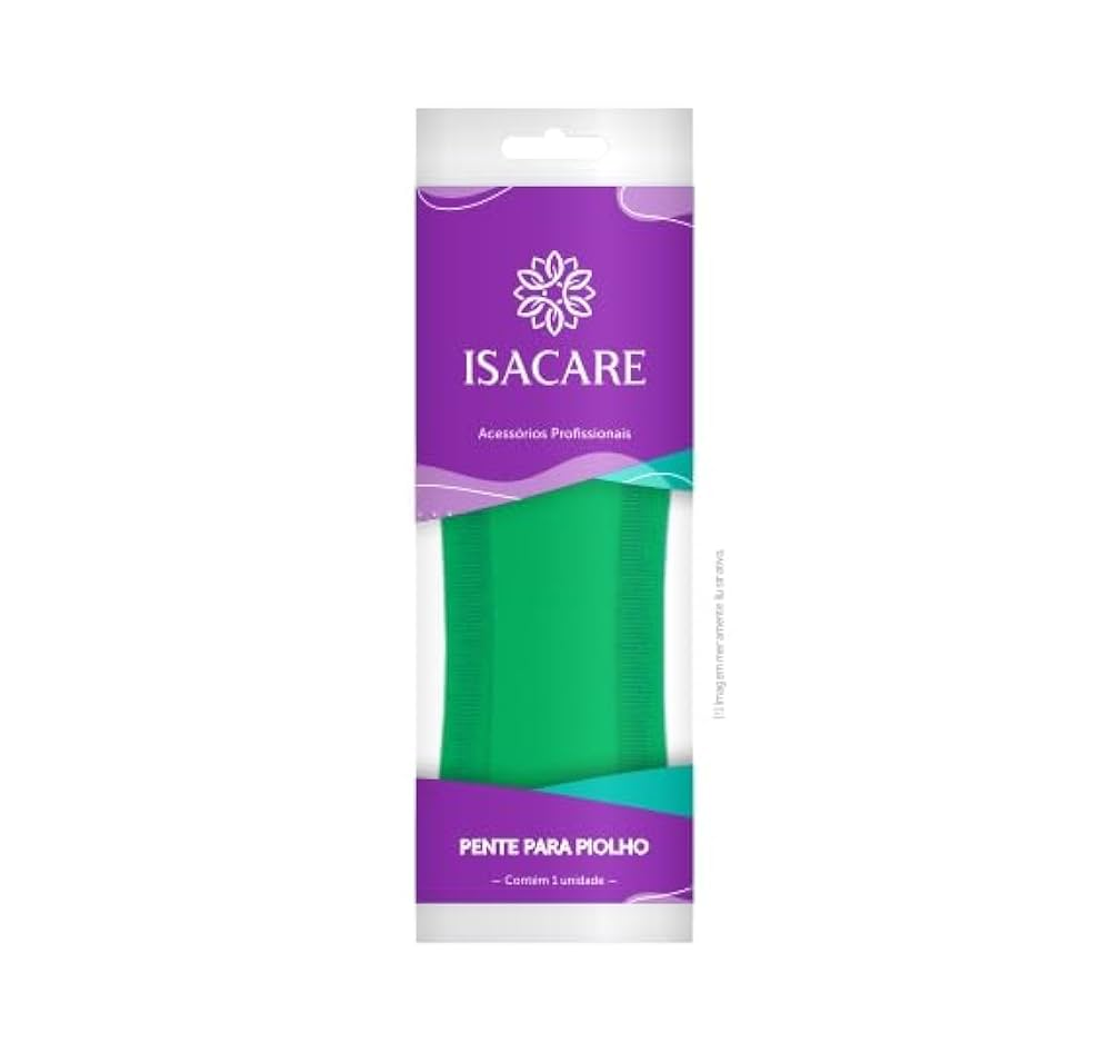 PENTE PARA PIOLHOS ISACARE BOTANIC PLASTICO