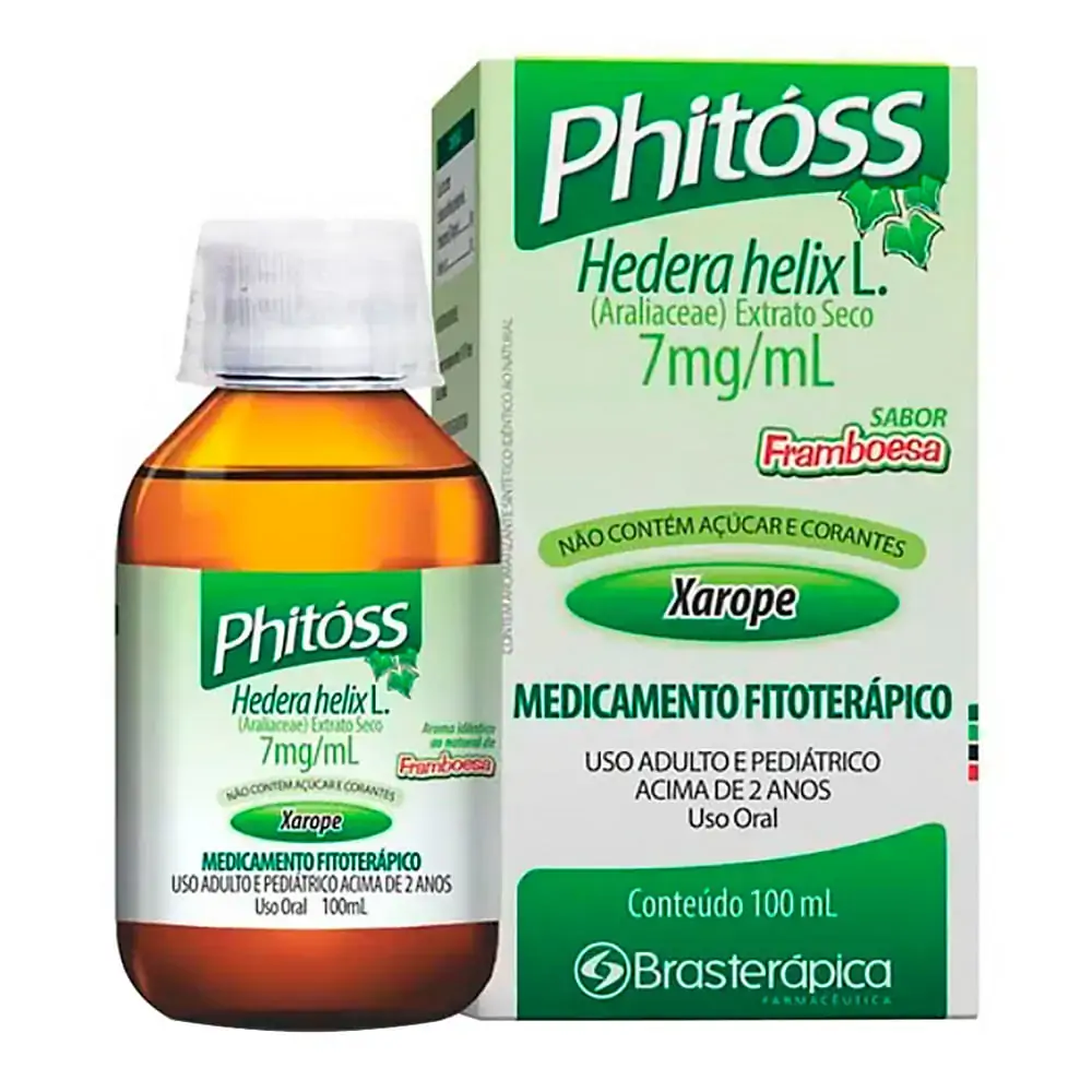 PHITOSS 7MG/ML XAROPE FRASCO COM 100ML