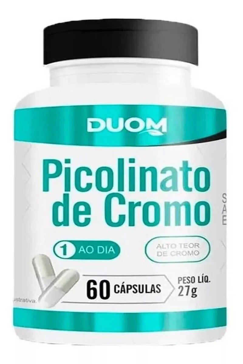 PICOLINATO DE CROMO DUOM COM 60 CAPSULAS