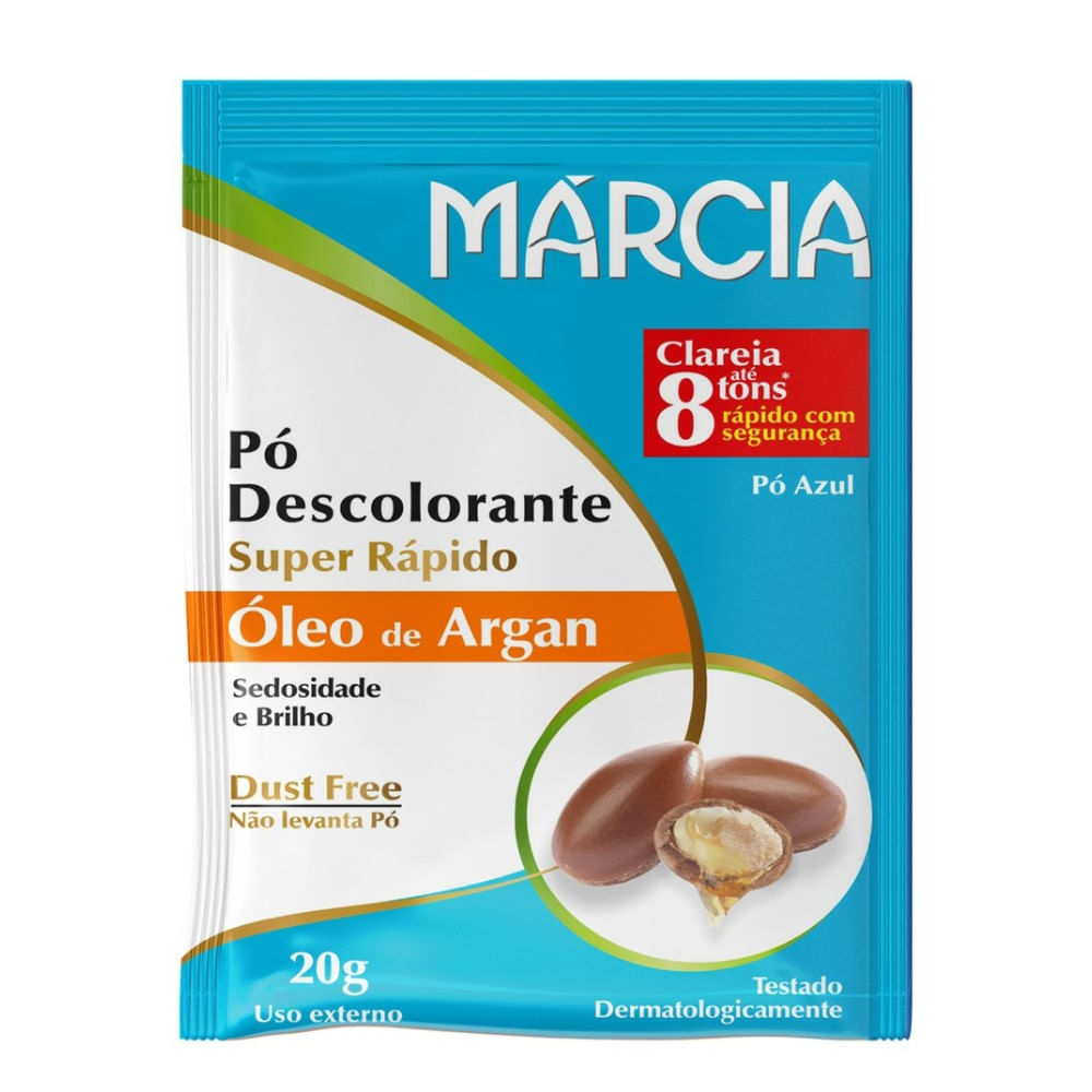 PO DESCOLORANTE MARCIA OLEO DE ARGAN 20G