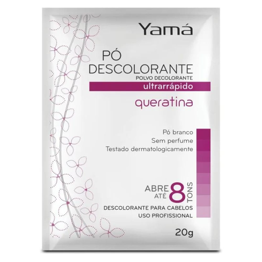 PO DESCOLORANTE YAMA QUERATINA 20G