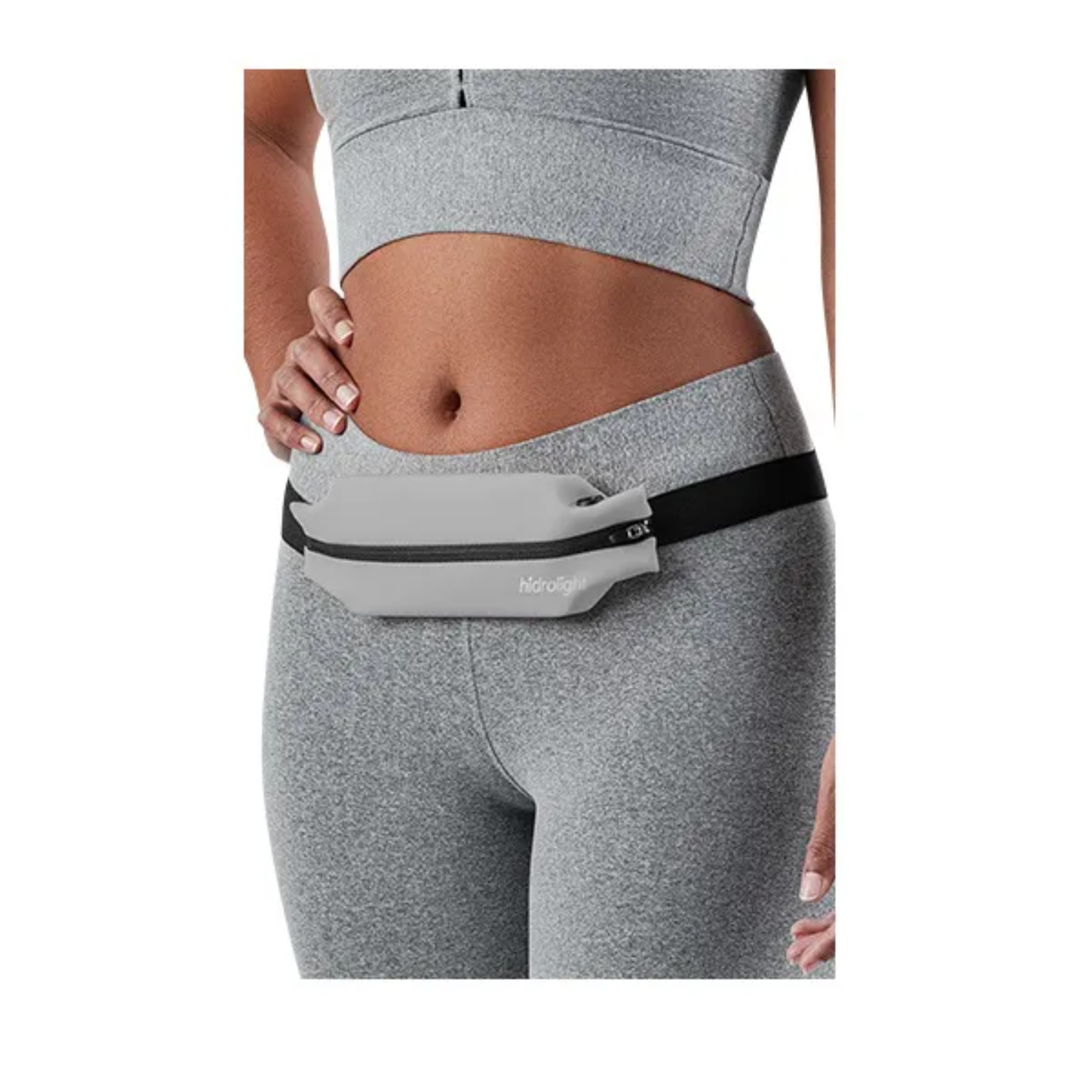 POCHETE FIT CINZA