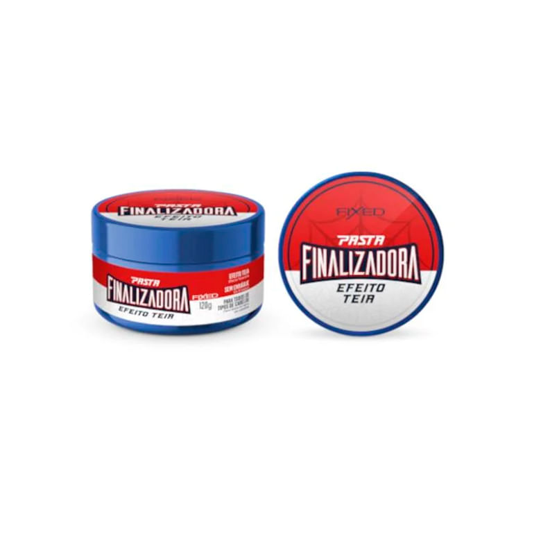 POMADA FIXED PASTA CAPILAR FINALIZADORA EFEITO TEIA 120G