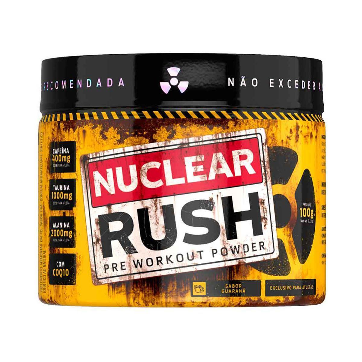 PRE-TREINO NUCLEAR RUSH BODYACTION SABOR GUARANA 100G