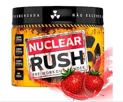 PRE-TREINO NUCLEAR RUSH BODYACTION SABOR MORANGO 100G