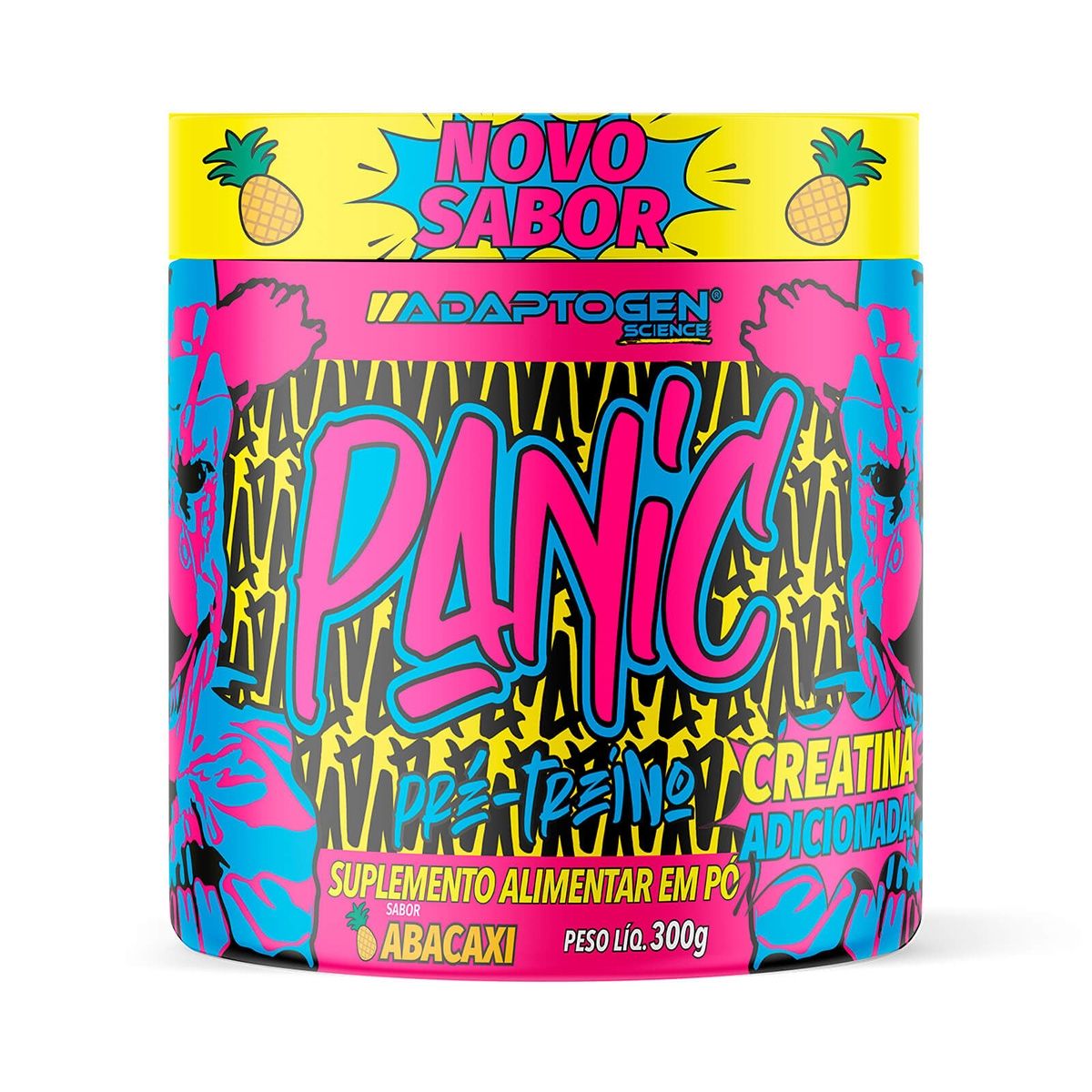 PRE-TREINO PANIC ADAPTOGEN SCIENCE SABOR LIMONADA 300G