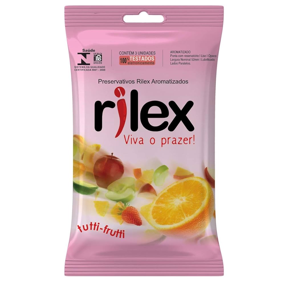 PRESERVATIVO TUTTI FRUTTI COM 3 UNIDADES
