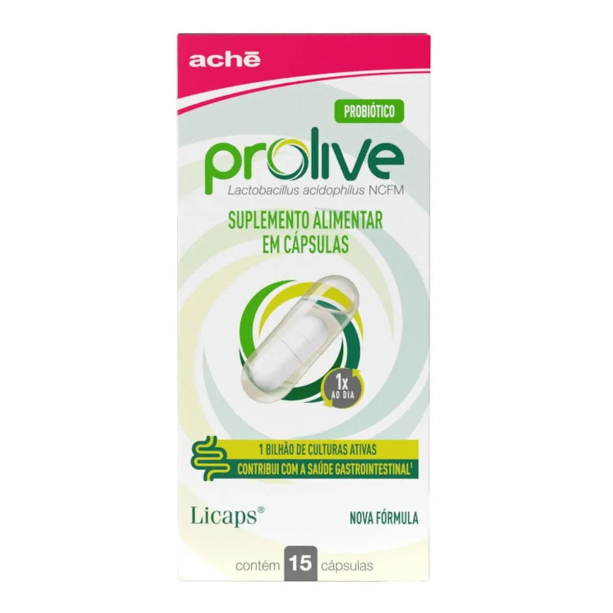 PROLIVE 1BI UFC BLISTER COM 15 CAPSULAS