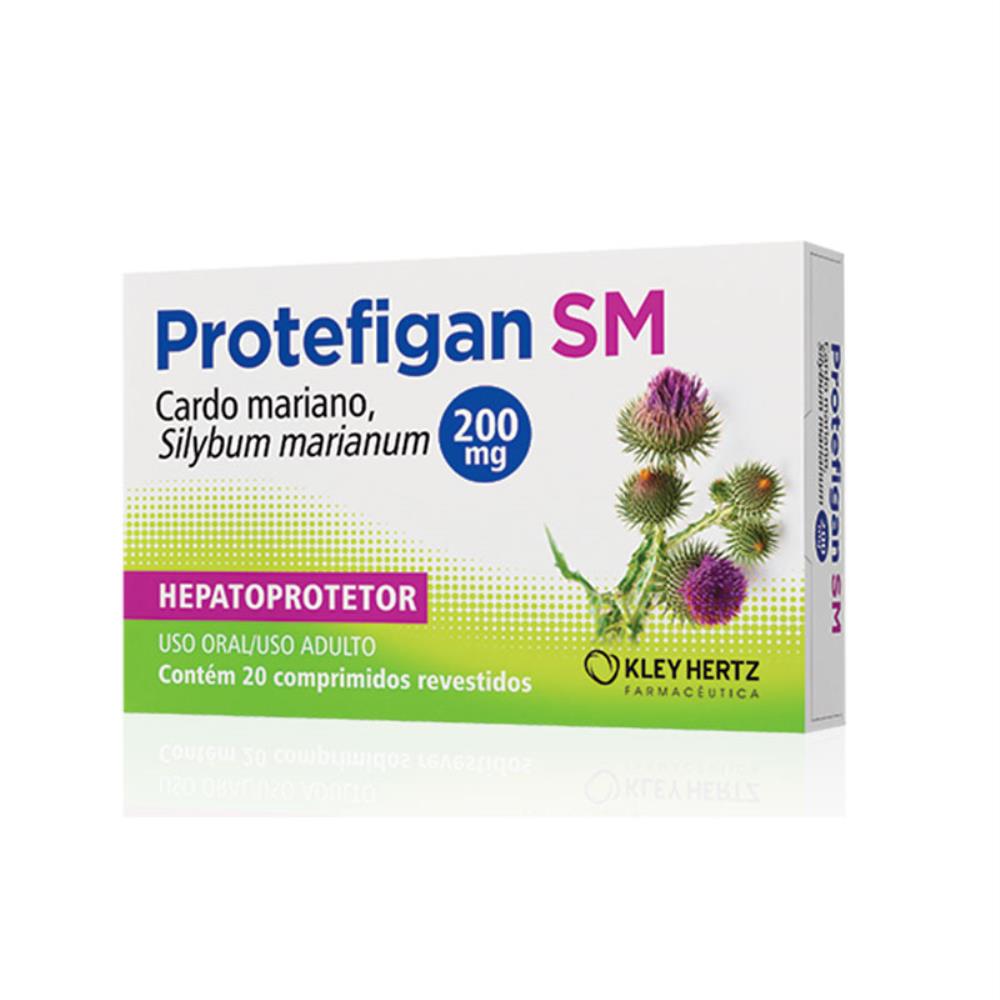 PROTEFIGAN 200MG CAIXA COM 20 COMPRIMIDOS
