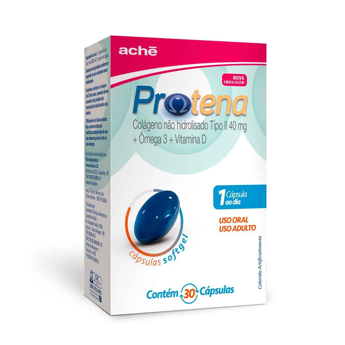 PROTENA FRASCO COM 30 CAPSULAS