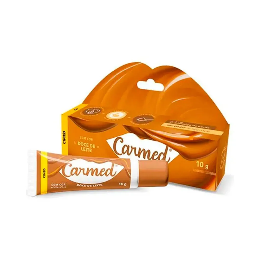 PROTETOR LABIAL CARMED DOCE DE LEITE 10G CIMED