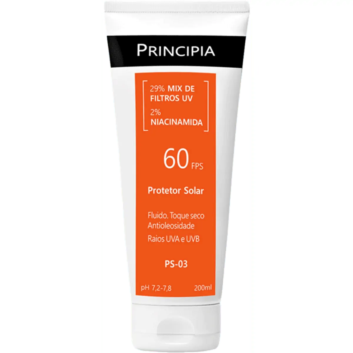 PROTETOR SOLAR CORPORAL PRINCIPIA PS-03 FPS60 200ML