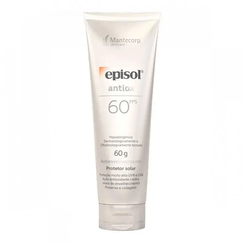 PROTETOR SOLAR EPISOL ANTIOX FPS60 60G