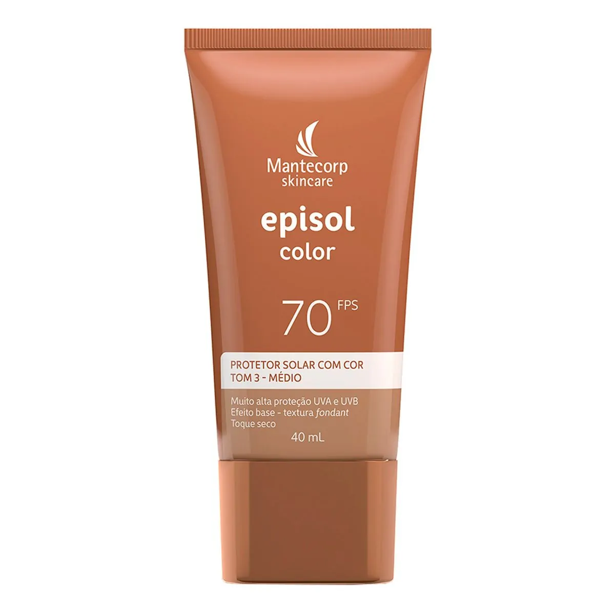 PROTETOR SOLAR EPISOL COLOR FPS70 TOM 3 MEDIO 40ML