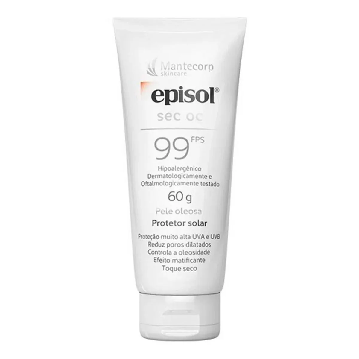 PROTETOR SOLAR EPISOL SEC OC FPS99 60ML