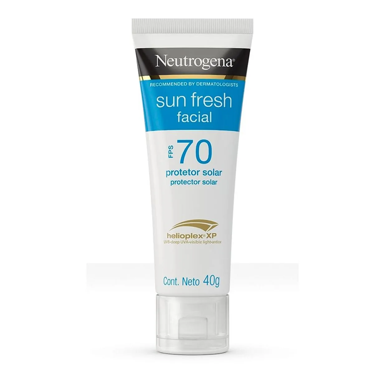 PROTETOR SOLAR FACIAL NEUTROGENA SUN FRESH FPS70 BISNAGA COM 40G