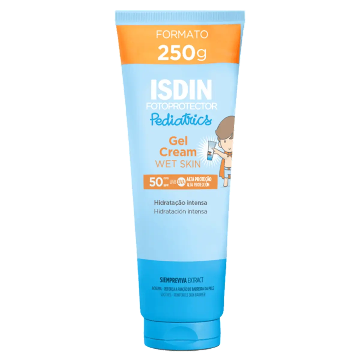 PROTETOR SOLAR ISDIN FOTO GEL CREAM PEDIATRICO FPS50 250G