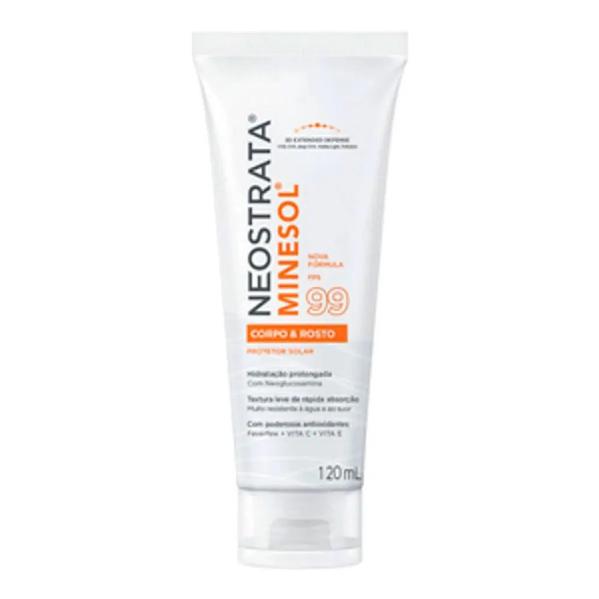 PROTETOR SOLAR NEUTROGENA MINESOL COR ROSA FPS99 120ML