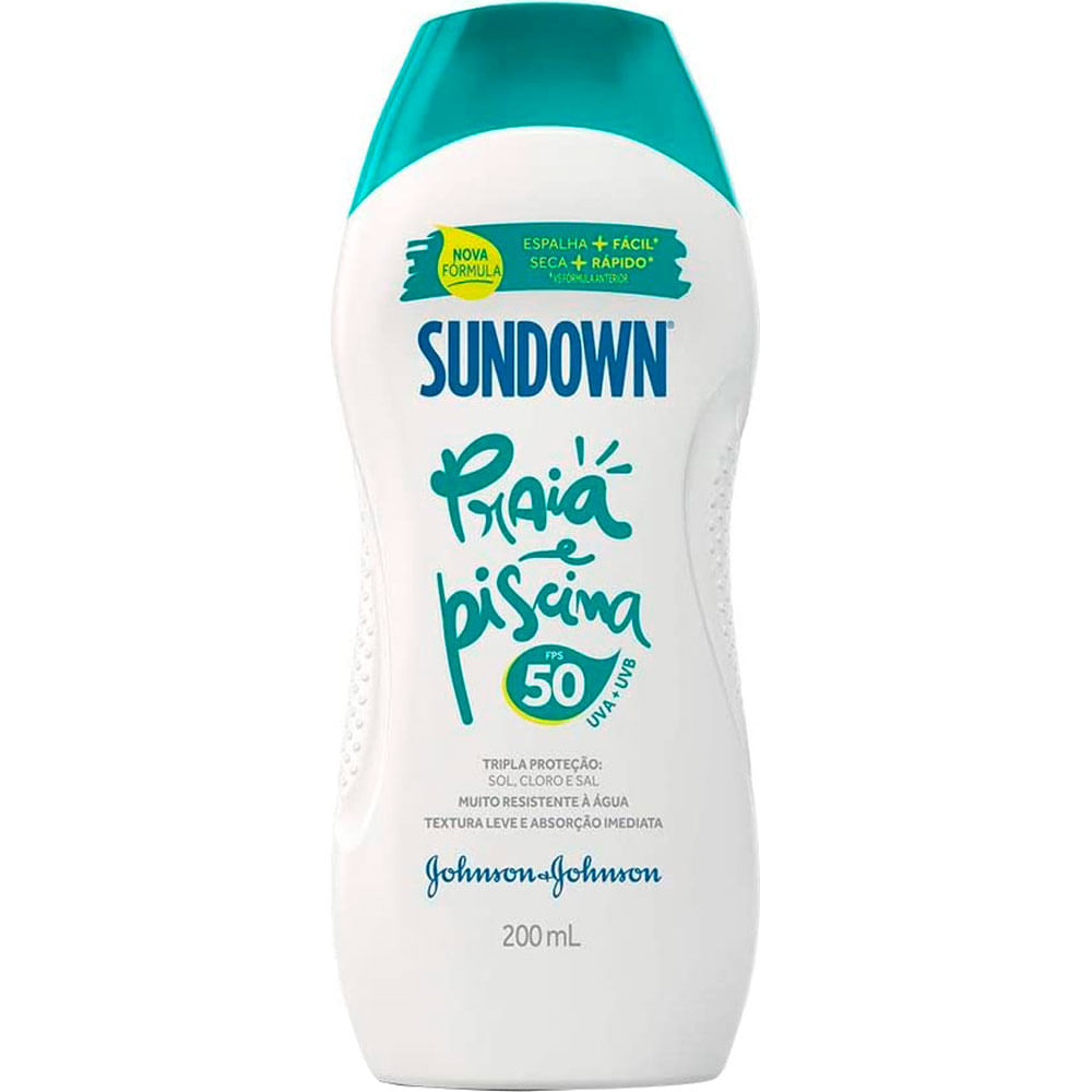 PROTETOR SOLAR SUNDOWN FPS 50 200ML