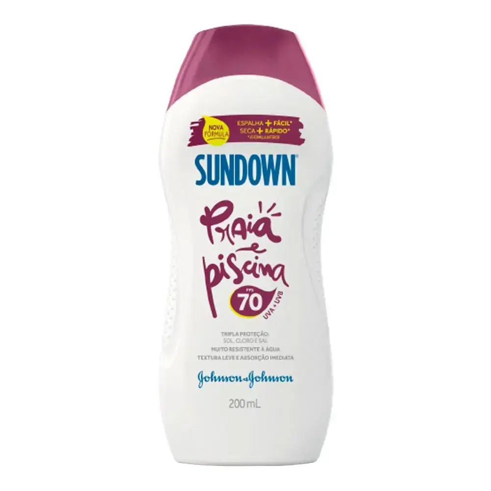 PROTETOR SOLAR SUNDOWN FPS 70 200ML