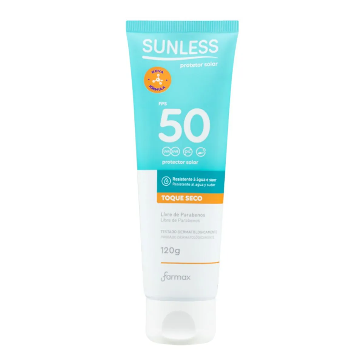 PROTETOR SOLAR SUNLESS FPS50 120G