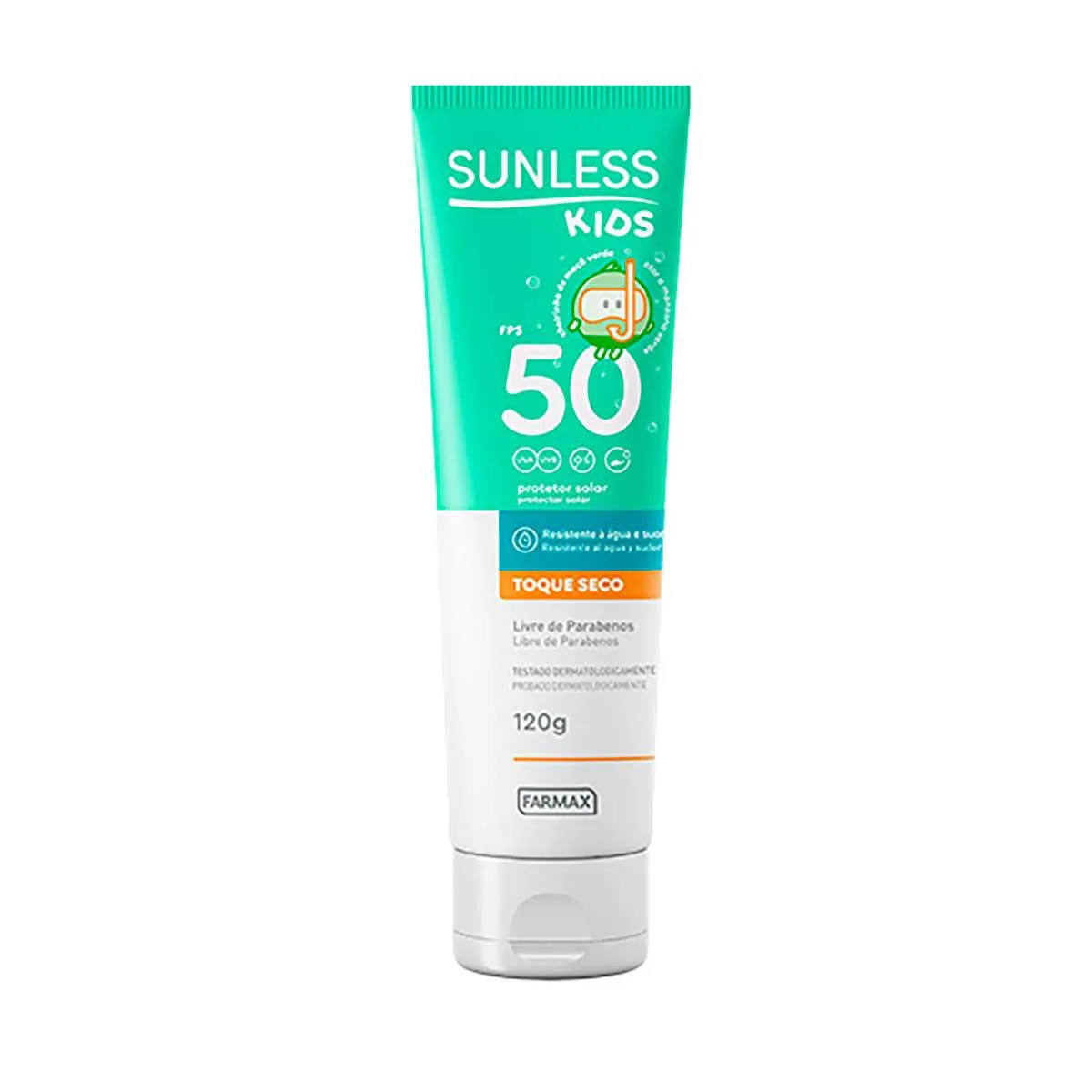 PROTETOR SOLAR SUNLESS KIDS FPS50 120G