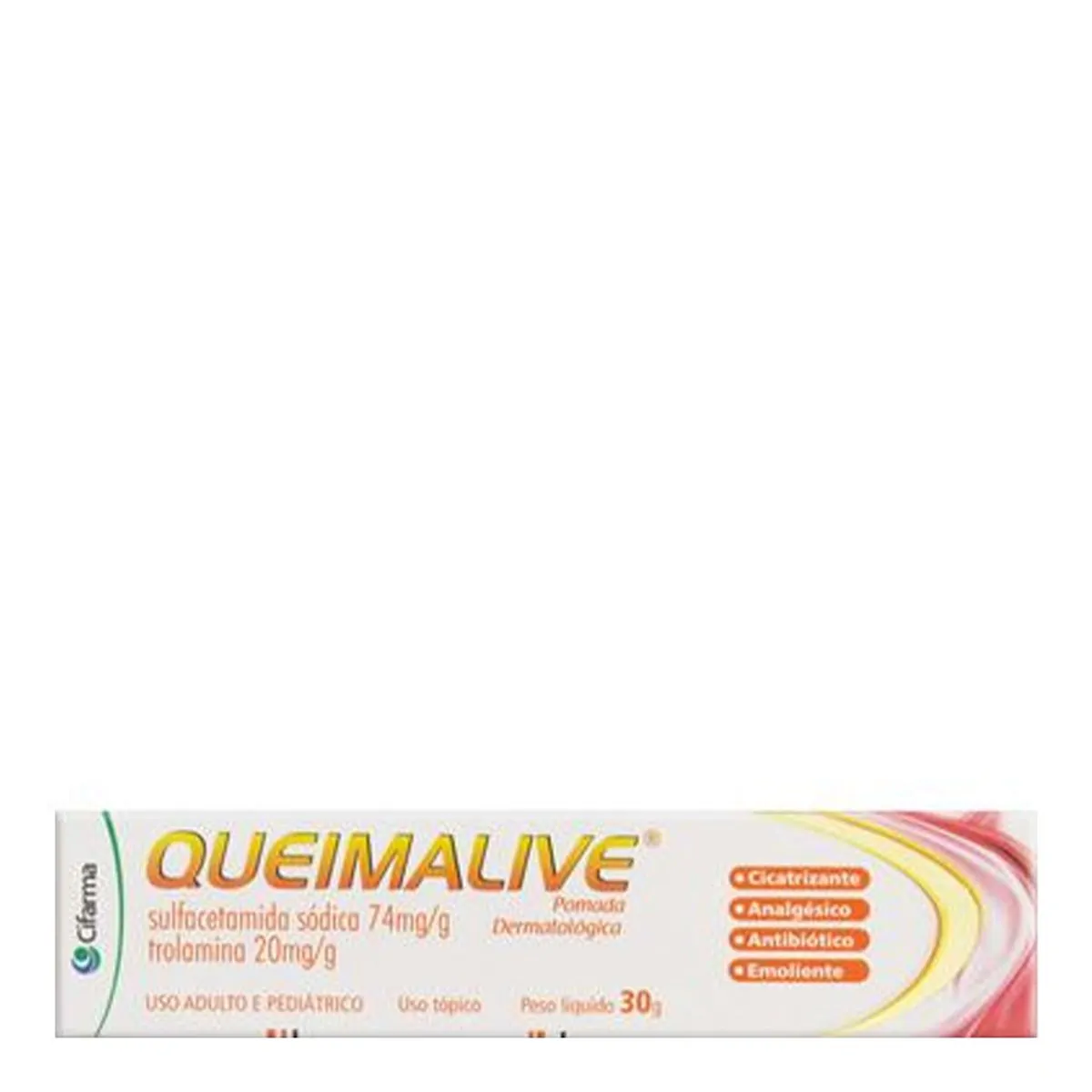 Thumbnail de QUEIMALIVE 74MG+20G POMADA BISNAGA COM 30G