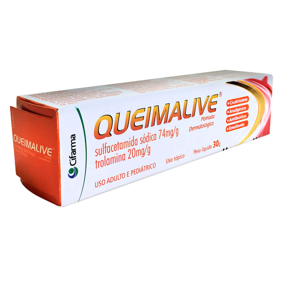 Thumbnail de QUEIMALIVE 74MG+20G POMADA BISNAGA COM 30G