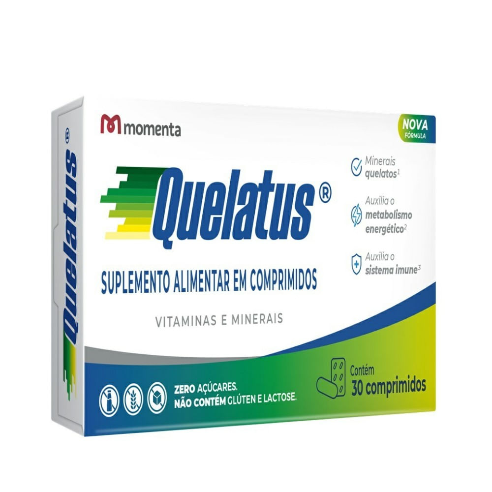 QUELATUS COM 30 COMPRIMIDOS