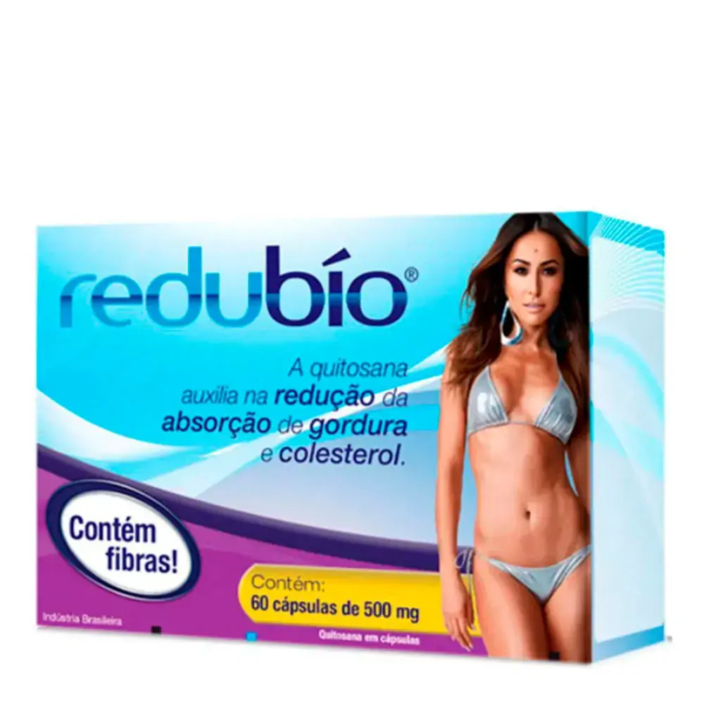 REDUBIO QUITOSANA 500MG COM 60 CAPSULAS
